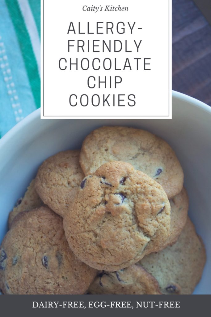llergy-Friendly Chocolate Chip Cookies Pinterest