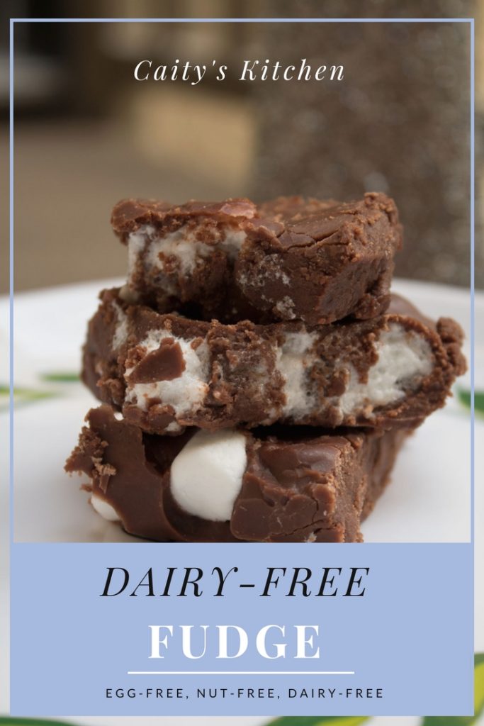 dairy free fudge