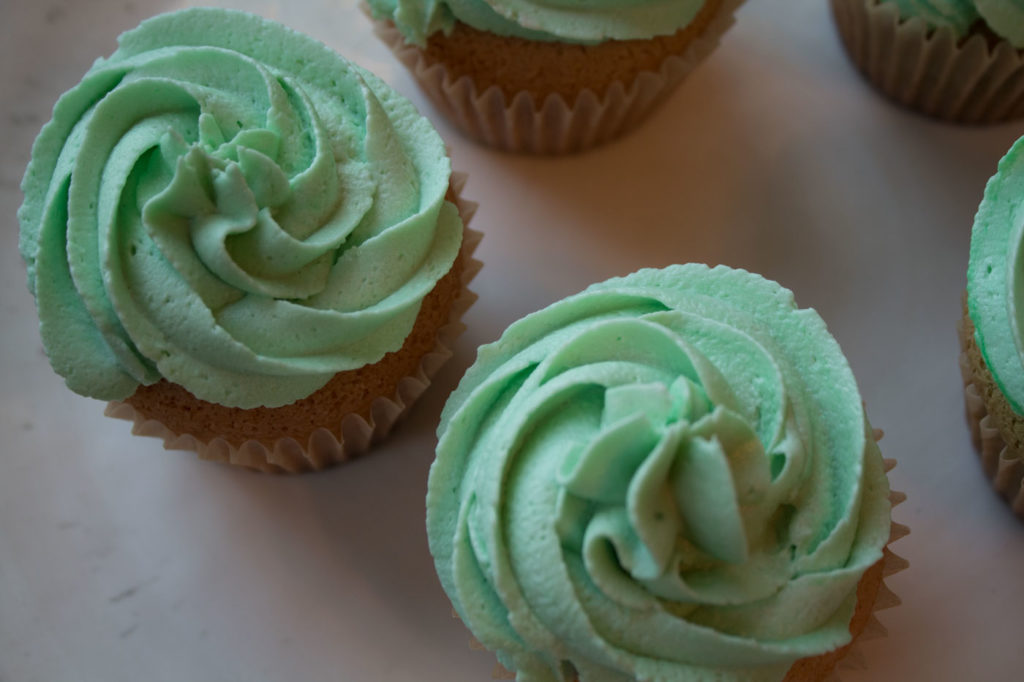 Allergy Friendly St. Patrick's Day Cupcakes 