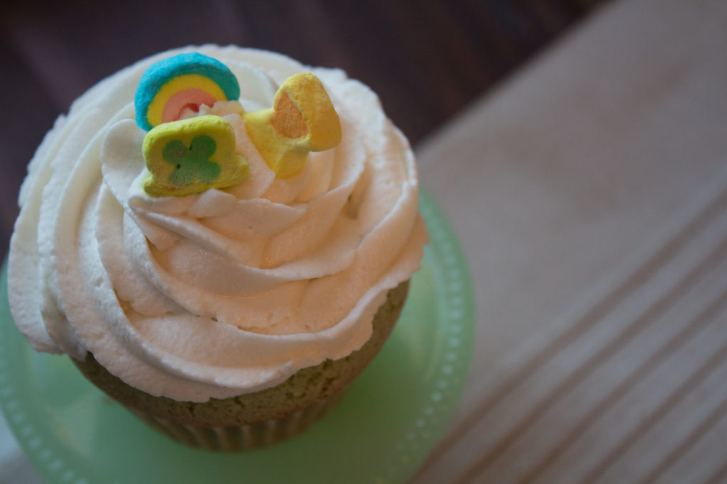 Allergy Friendly St. Patrick's Day Cupcakes